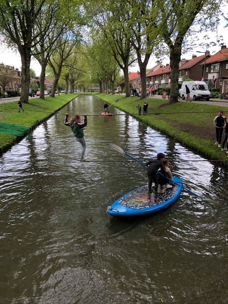 Waterplezier in een kanaaltje